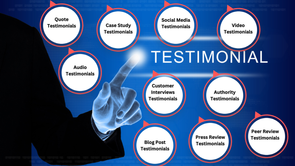 Types of Testimonials Design